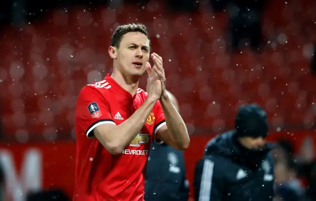 Manchester United's Nemanja Matic