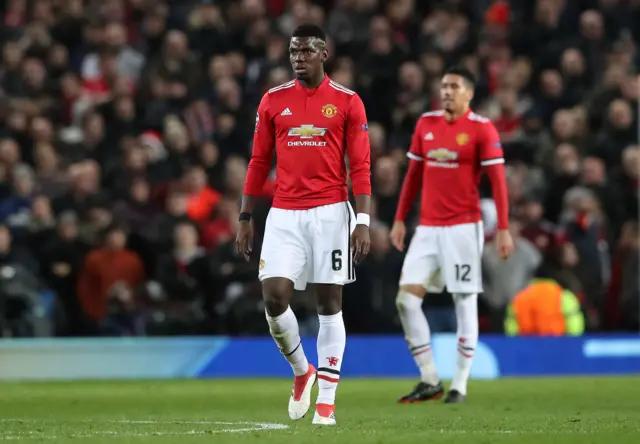 Paul Pogba and Chris Smalling