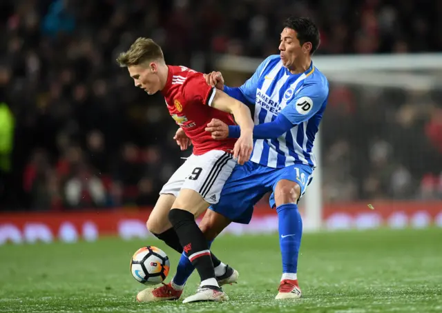 Manchester United's Scott McTominay