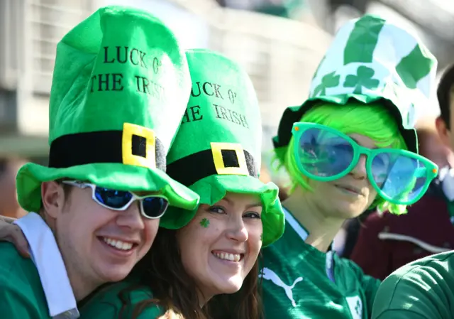 Ireland rugby fans