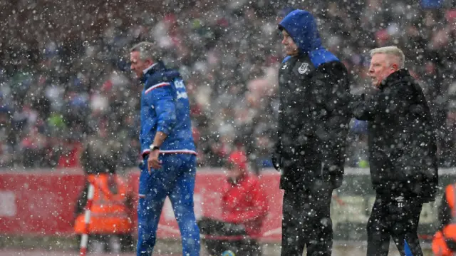 Stoke city snow