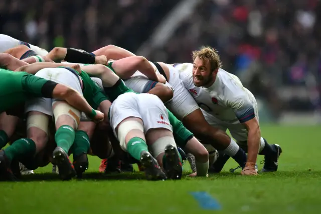 Chris Robshaw of England