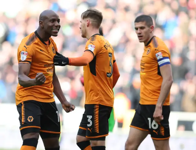 Wolves celebrate