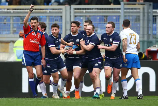 Maitland scores for Scotland