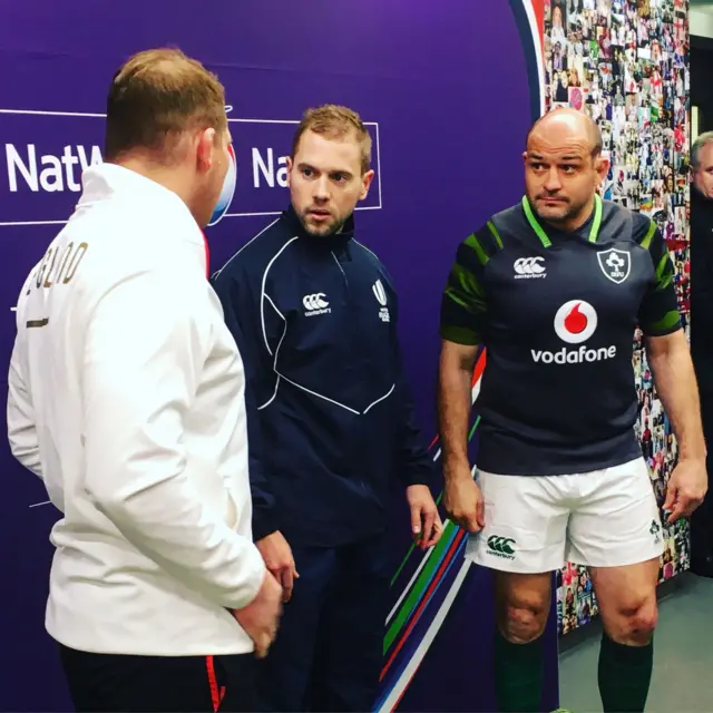 Dylan Hartley and Rory Best