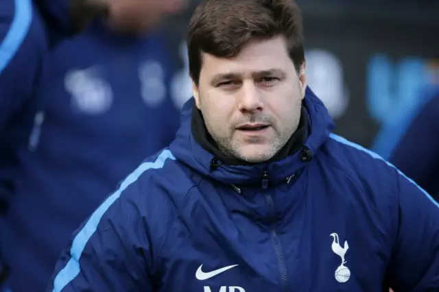 .Tottenham boss Mauricio Pochettino