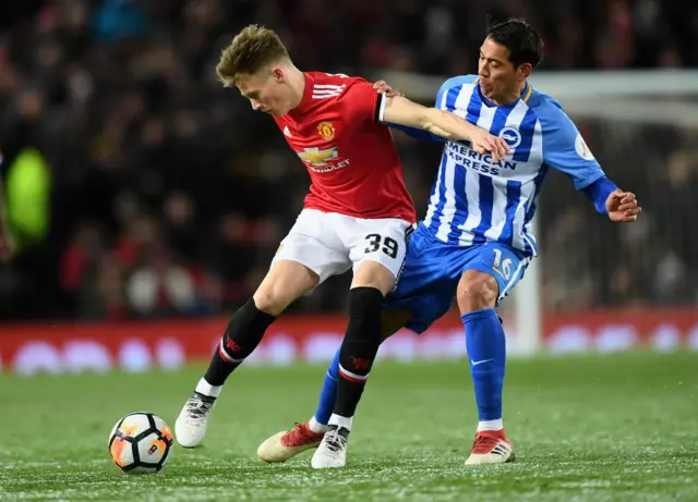 Manchester United's Scott McTominay