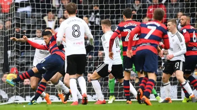 Massimo Luongo scores