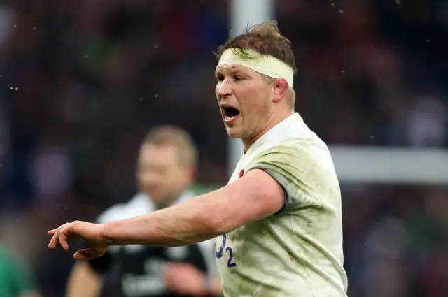 England's Dylan Hartley