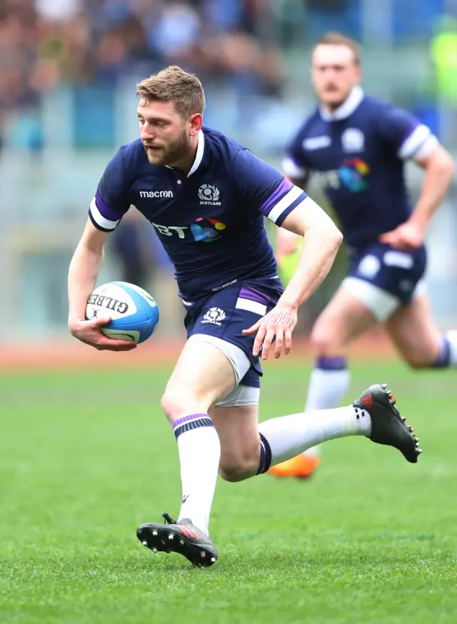 Finn Russell of Scotland