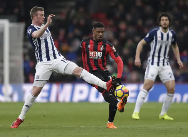 Jordon Ibe of AFC Bournemouth