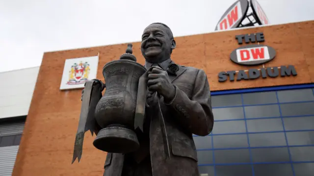 Dave Whelan statue