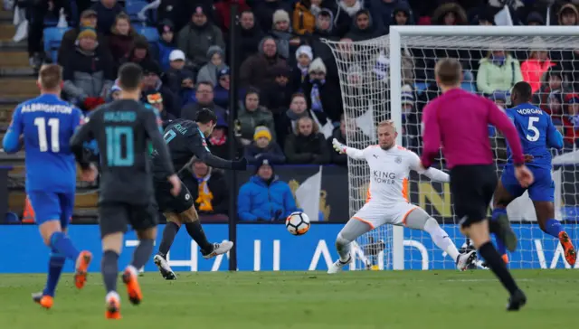 Alvaro Morata scores for Chelsea