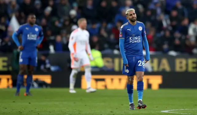 Leicester's Riyad Mahrez