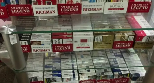 Illegal cigarettes