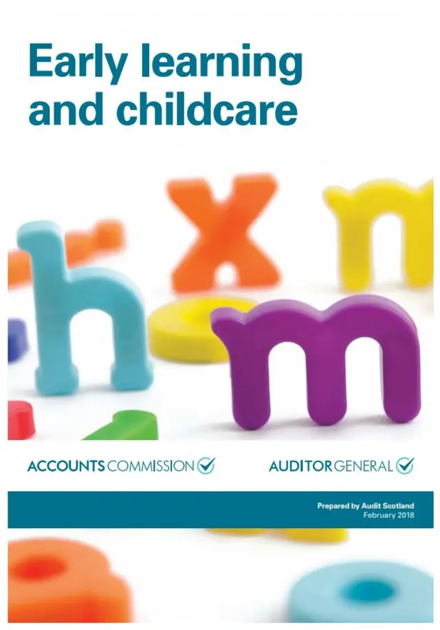 Audit Scotland/Accounts Commission report on childare and early learning provision