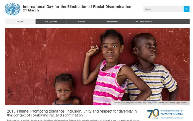 UN International Day for the Elimination of Racial Discrimination