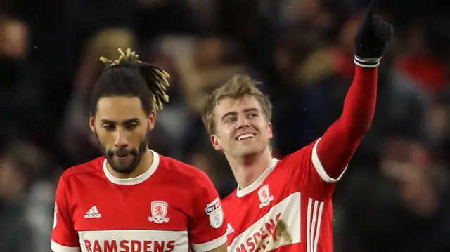 Ryan Shotton and Patrick Bamford