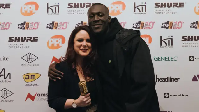 Manon Grandjean and Stormzy