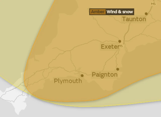 weather warning map