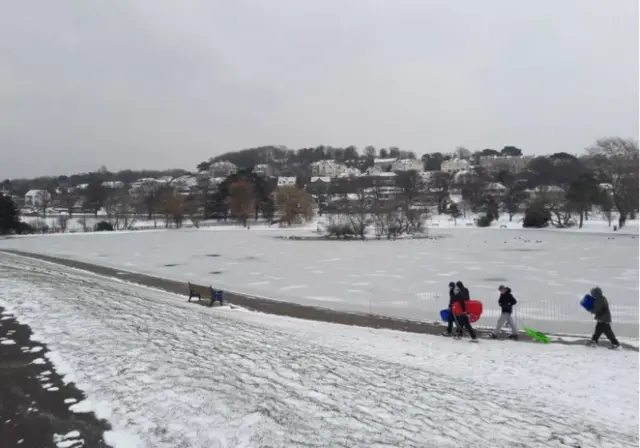 Portishead lake