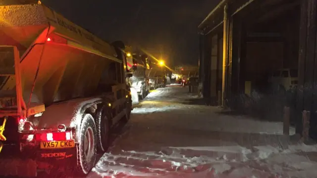 Gritter in Herefordshire