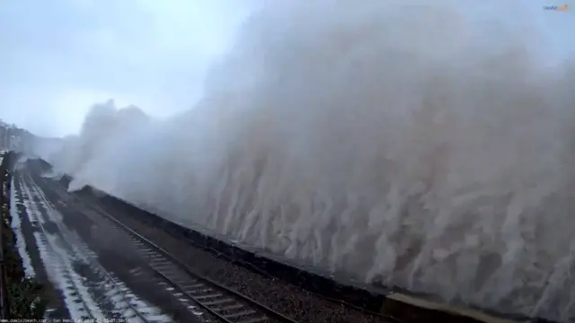 dawlish waves