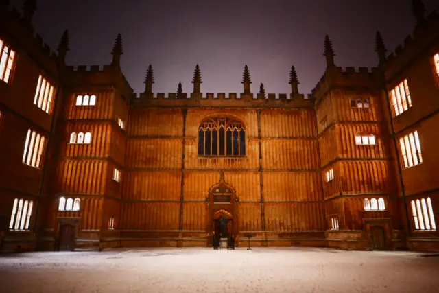 Bodleian in the snow