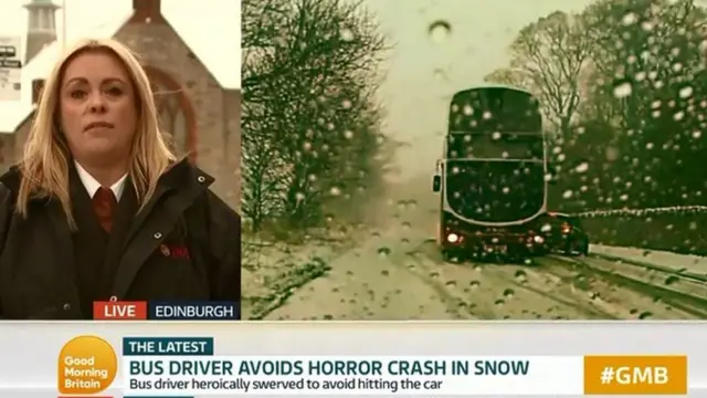 Bus driver on Good Morning Britain