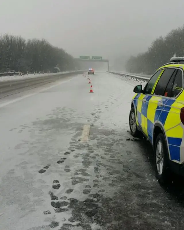 A38 closed