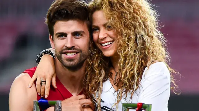 Shakira and Gerard Pique