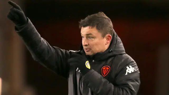 Leeds head coach Paul Heckingbottom