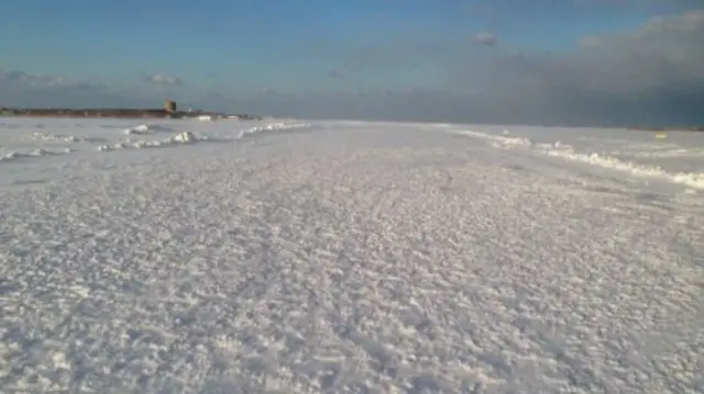 Alderney Airport's runway
