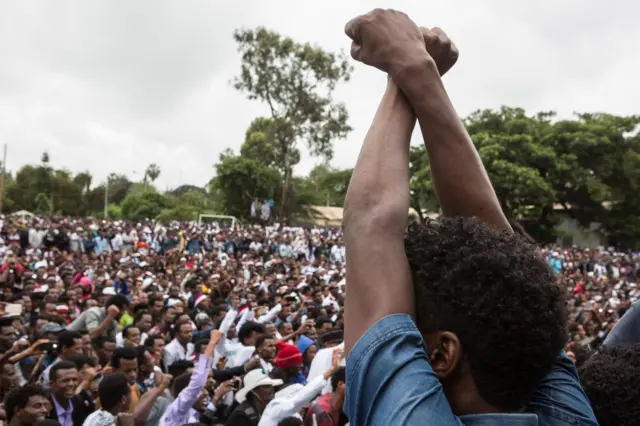 Ethiopian protest