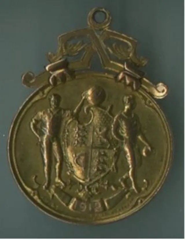 Stolen medal