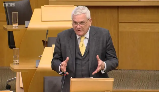 Lib Dem MSP Mike Rumbles