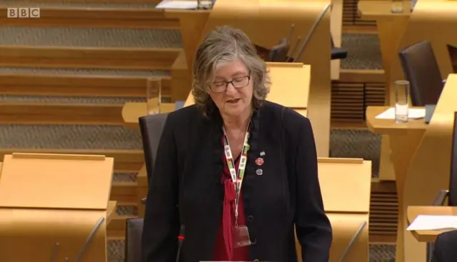 Labour MSP Claudia Beamish