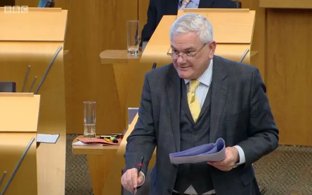 Lib Dem MSP Mike Rumbles