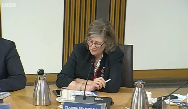 Labour MSP Claudia Beamish