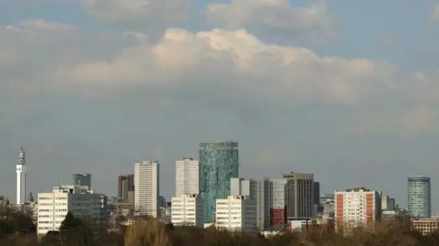 Birmingham skyline