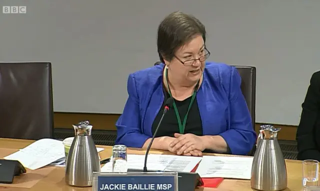 Labour MSP Jackie Baillie