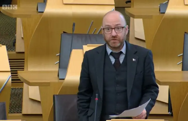 Green MSP Patrick Harvie