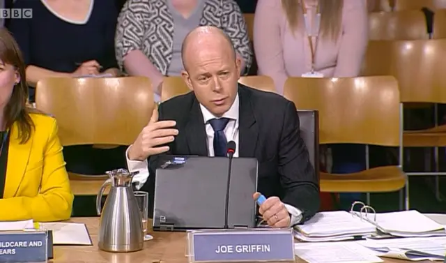 Joe Griffin from the Scottish government