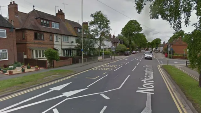 Northampton Road in Market Harborough