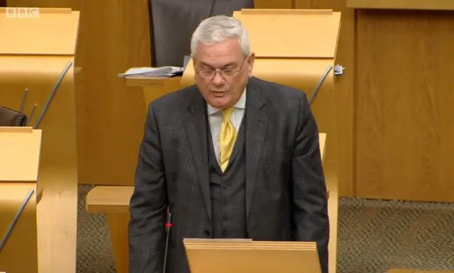 Lib Dem MSP Mike Rumbles