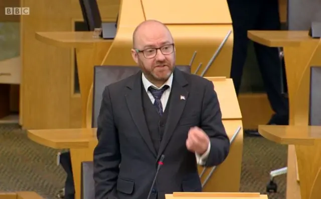 Green MSP Patrick Harvie