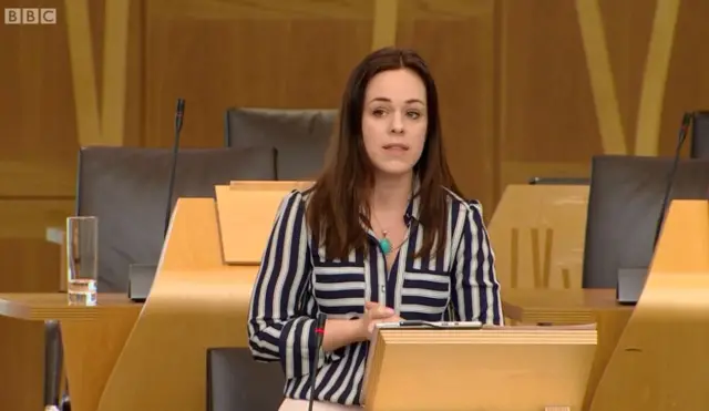 SNP MSP Kate Forbes