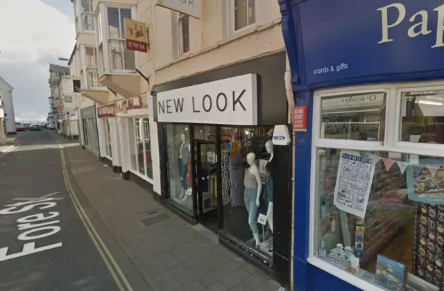 New Look store in Sidmouth