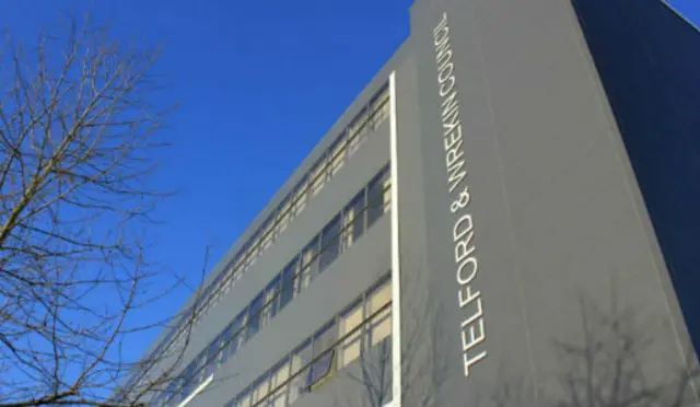 Telford and Wrekin Coucil offices