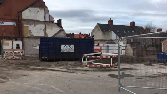 Site of Hinckley Road explosion